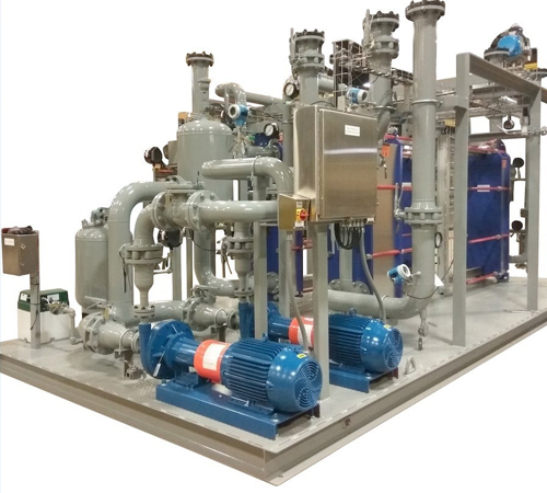 Hot Water Skid Mounted System